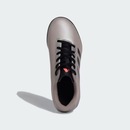 Chuteira Society Infantil Adidas Predator Essentials 24.5 Jr Platinum - Foto 2