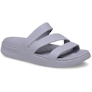 Sandália Crocs Getaway Strappy Sandal Mauve Mist - Feminino - Foto 2
