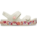 Sandália Crocs Crocband Cruiser Glow Confetti Band Sandal K Summit - Infantil - Foto 1