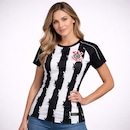 Camisa Corinthians Baby Look Urban Símbolo Coimbra - Feminino - Foto 2