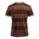 Camisa Flamengo Símbolo Gold Marrom Coimbra - Masculino - Foto 4