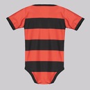 Body Flamengo Listrado UV Infantil - Foto 2