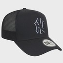 Boné New Era 9Forty Outline E-Frame New York Yankees Trucker Navy Masculino - Foto 3