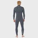Long John Rip Curl E-Bomb 3/2 Zip Free Iron Masculino - Foto 4
