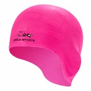 Touca De Natação Gold Sports Ergononico Ultra III Confort De Silicone - Com Cobertura das Orelhas - Foto 1