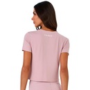 Blusa Cropped Alto Giro Essentials Feminina - Foto 2