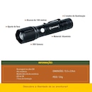 Lanterna Recarregável Guepardo Attack de 140 lúmens - Foto 7