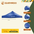 Teto para Gazebo Pagoda Guepardo - Foto 2