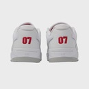 Tênis Shoes Construct White Red Grey DC Masculino - Foto 4