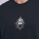 Camiseta Box Fit Sagrado Coração - Mcd - Masculino - Foto 3