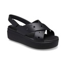 Sandália Unissex Crocs Brooklyn 4U Cross Strap Sandal - Foto 2