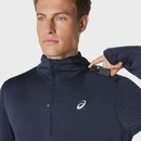 Blusão ASICS Road Winter Hoodie Masculino - Foto 5
