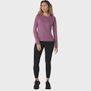 Camiseta Manga Longa ASICS Refined Texture Feminino - Foto 6