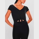 Camiseta Abertura Traseira Poliamida - Body For Sure - Feminina - Foto 3