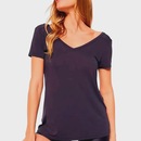 Camiseta Abertura Traseira Poliamida - Body For Sure - Feminina - Foto 1