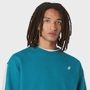 Blusa Moletom ASICS Heritage Crew-Neck Masculino - Foto 3