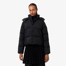 Jaqueta Puffer com Capuz com Caimento Relaxado Lacoste Feminina - Foto 1
