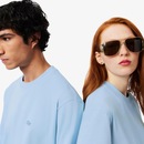 Camiseta de malha pesada de caimento folgado Lacoste Unissex - Foto 2