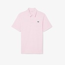 Camiseta Polo Golf Modelagem reta Ultra Dry Listrada Lacoste Masculina - Foto 3