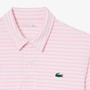Camiseta Polo Golf Modelagem reta Ultra Dry Listrada Lacoste Masculina - Foto 4