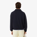 Blusão Moletom em Piqué com Gola com Zíper e Caimento Amplo Lacoste Masculino - Foto 2