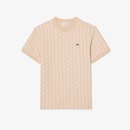 Camiseta Jacquard com Monograma Lacoste Masculina - Foto 3