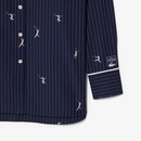 Camisa Oversized com Motivos Jacquard Lacoste Masculina - Foto 3