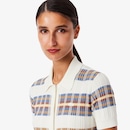 Vestido de Colarinho Polo de Malha Canelada Lacoste Feminino - Foto 2