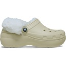 Sandália Crocs Classic Platform Fuzz Lined Clog - Unissex - Foto 1