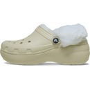 Sandália Crocs Classic Platform Fuzz Lined Clog - Unissex - Foto 3