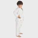 Kimono de Judo - Jiu Jitsu MKS Seito com Faixa Branca - Infantil - Foto 2