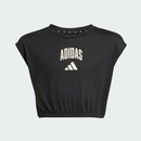 Camiseta Infantil Adidas Seasonals Collegiate Typography - Foto 2