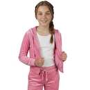 Conjunto Moletom Infantil Roupas Térmicas Inverno Plush Peluciado Capuz Veluna - Foto 2