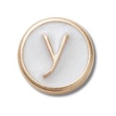 Jibbitz™ Crocs Letra Y Perolizada - Foto 1