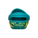 Sandália Crocs Crocband Glow Confetti Band Clog T Turbo - Infantil - Foto 6