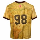 Camisa do Vasco da Gama Retrô Libertadores 98 Epic Bege Hyperbole - Masculina - Foto 3