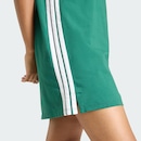 Vestido Camiseta adidas Essentials Três Listras em malha simples Feminino - Foto 5