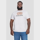Camiseta Ecko Plus Size Off White Estampada Masculina - Foto 1