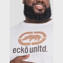Camiseta Ecko Plus Size Off White Estampada Masculina - Foto 3