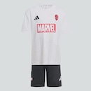 Conjunto Infantil Marvel Homem Aranha adidas - Foto 6