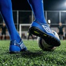 Kit Chuteira Society Adulto Umbro Adamant Masterclass Club e Meião - Foto 7