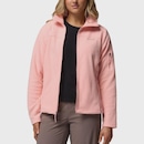 Jaqueta de Frio Fleece Columbia Fast Trek II Pink Sand - Feminina - Foto 1