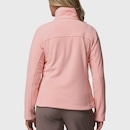 Jaqueta de Frio Fleece Columbia Fast Trek II Pink Sand - Feminina - Foto 2