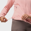 Jaqueta de Frio Fleece Columbia Fast Trek II Pink Sand - Feminina - Foto 4