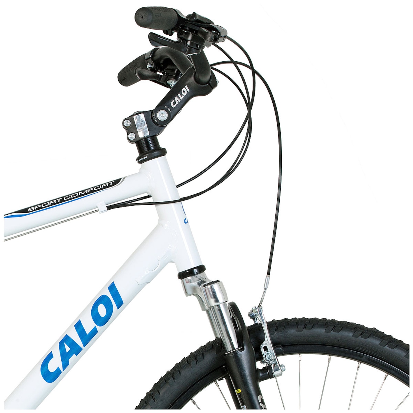 Bicicleta Caloi Sport Comfort - Aro 26 - Freio V-Brake - Câmbio Traseiro  Shimano - 21 Marchas
