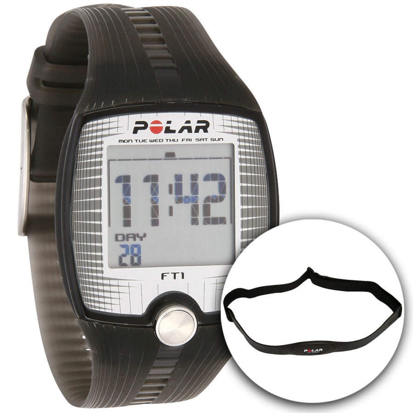 Monitor Cardíaco Polar FT1 com Cinta de Transmissão | Centauro