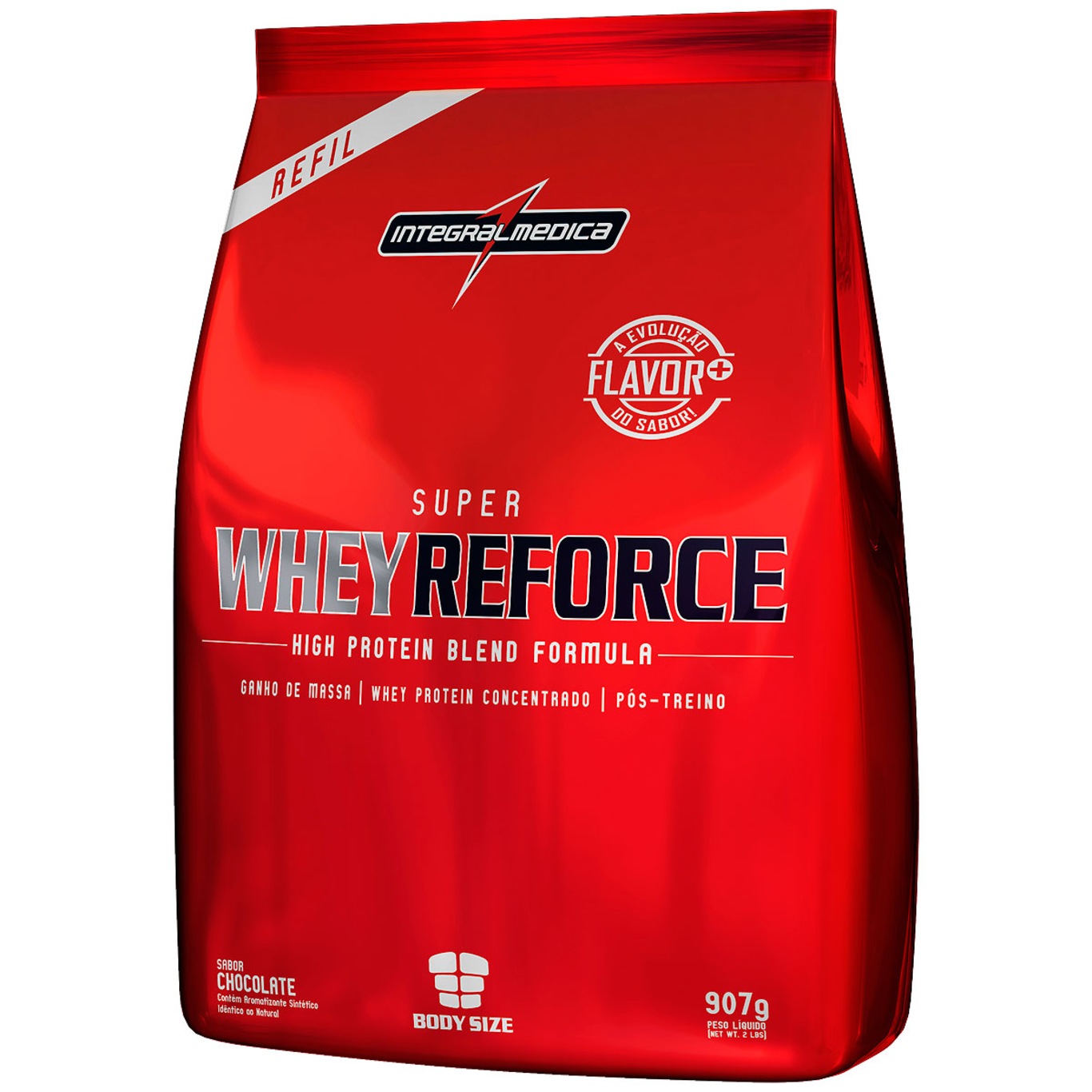 Whey Protein Integralmédica Nutri Whey Protein Chocolate Refil 907g