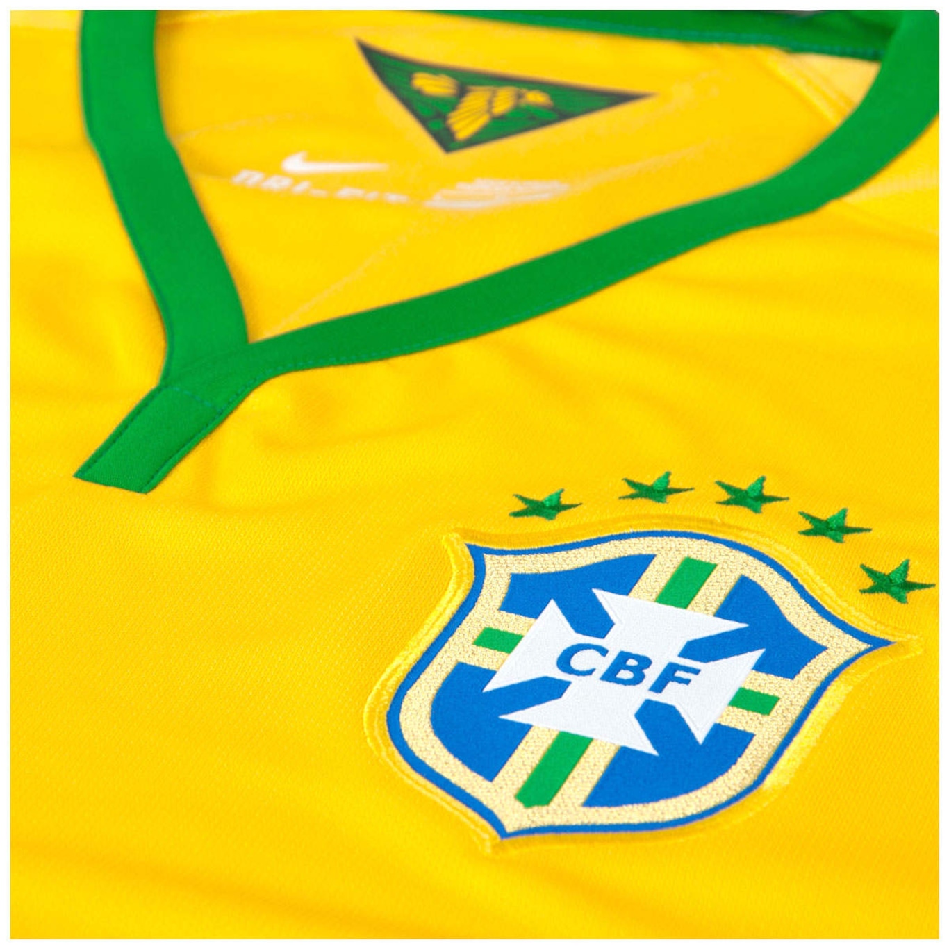 Camisa Do Brasil Amarela Nike Torcedor 2014 S/n° Juvenil