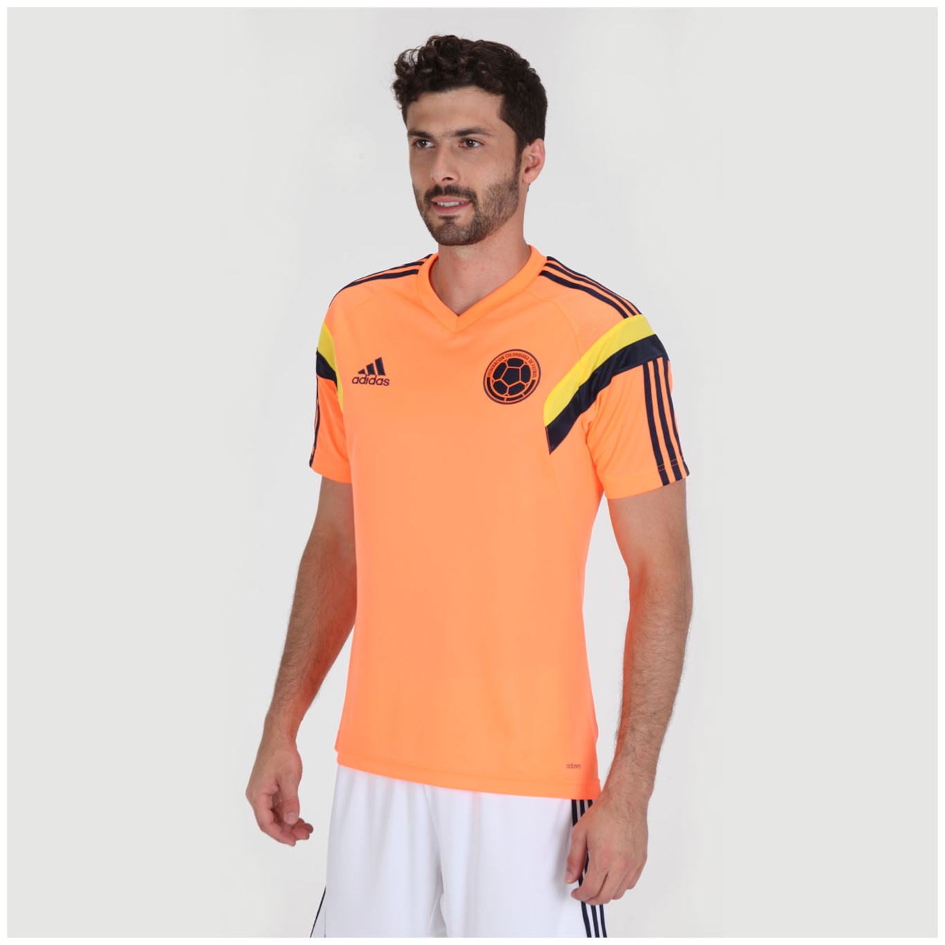 Camisas de treinamento de futebol masculino Jersey colombiana