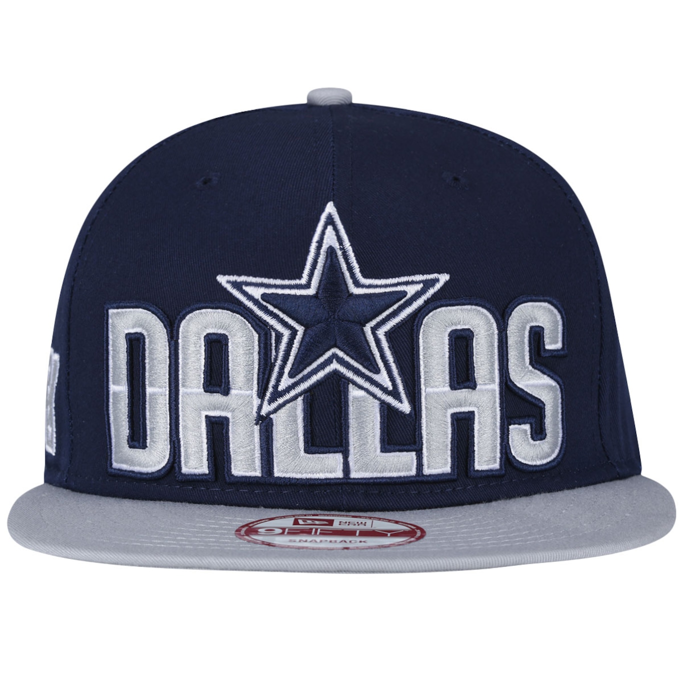 Dallas Cowboys New Era Retro 9FIFTY Snapback Hat - White/Navy